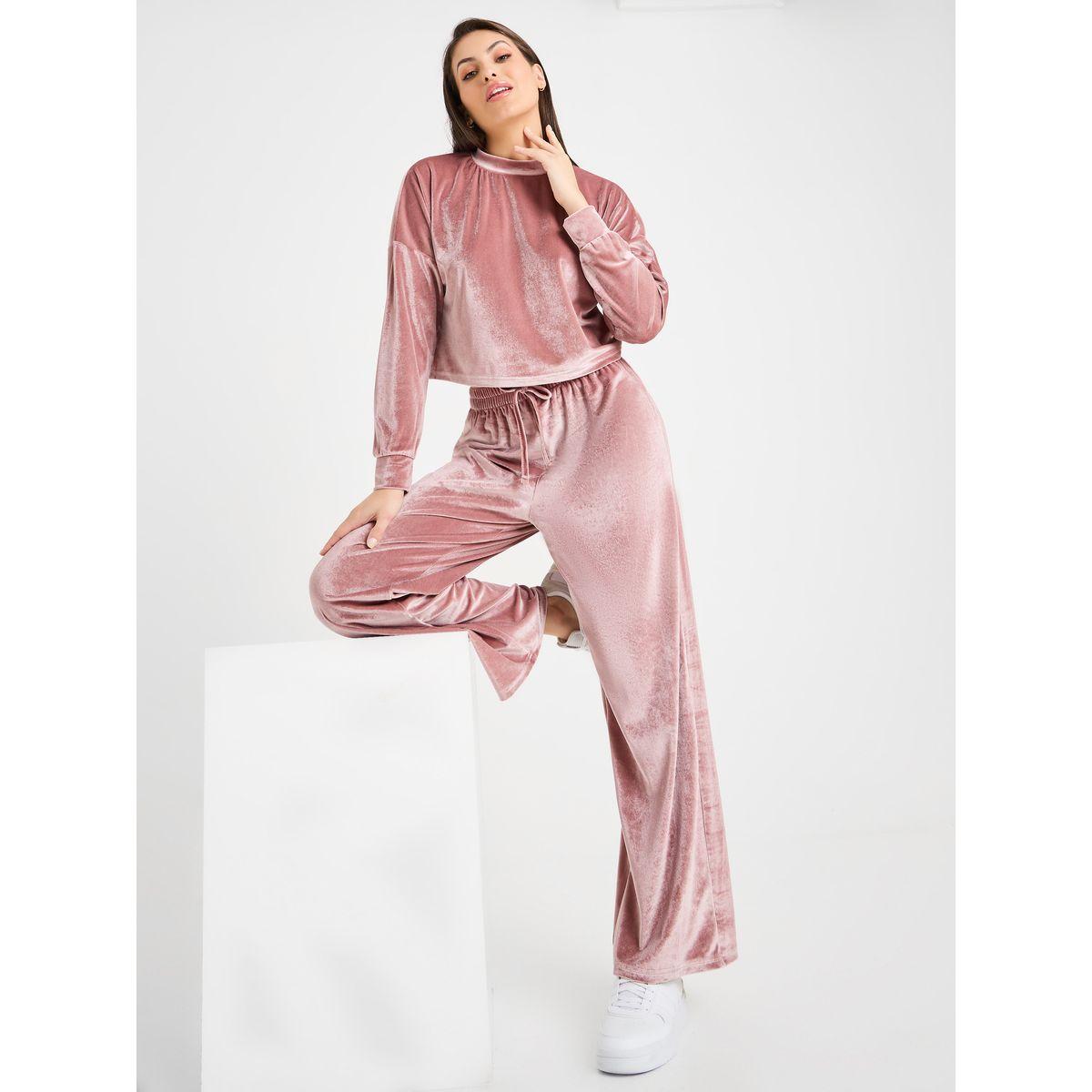 طقم من ( بنطال + بلوزة )-women-clothing-coordsets-image-2