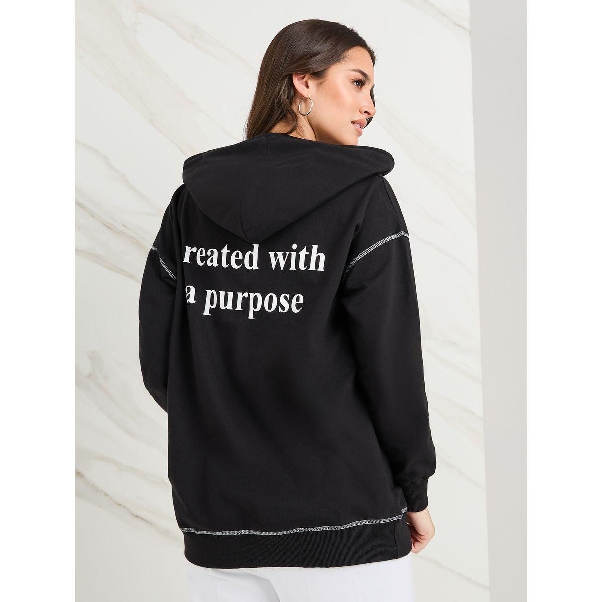 Styli Oversized Back Graphic Print Hoodie With Contrast Stitch-women-winterwear-hoodiesandsweatshirts-hoodies-image-1