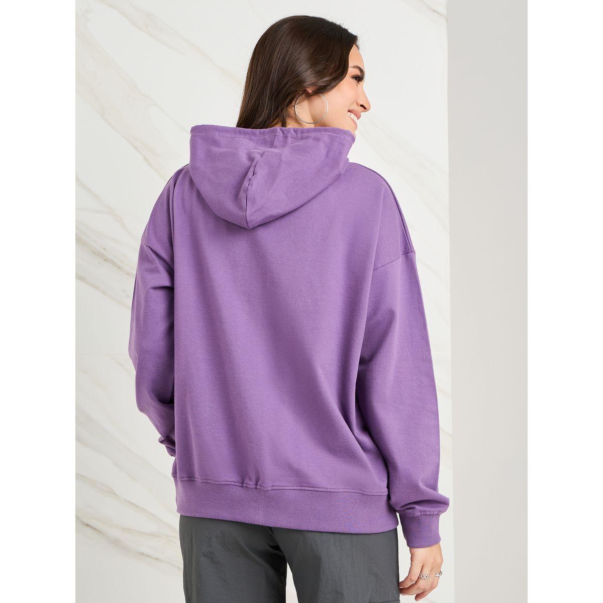 Styli Oversized Zip Through Slogan Hoodie-women-winterwear-hoodiesandsweatshirts-hoodies-image-5