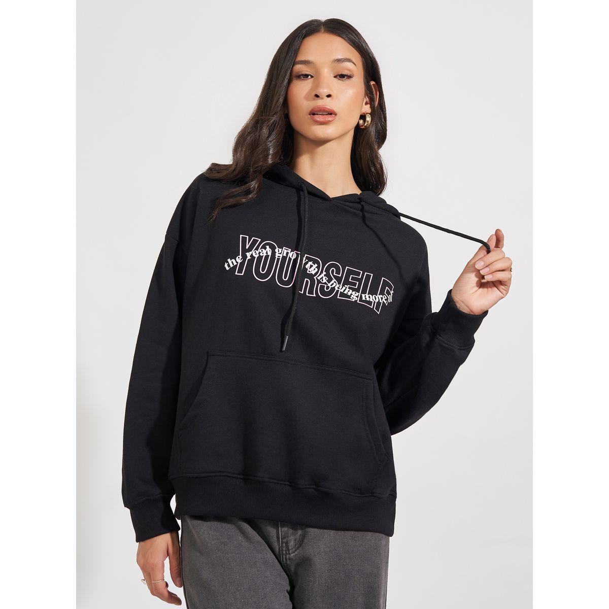Styli Oversized Regular Length Slogan Hoodie-women-winterwear-hoodiesandsweatshirts-hoodies-image-1