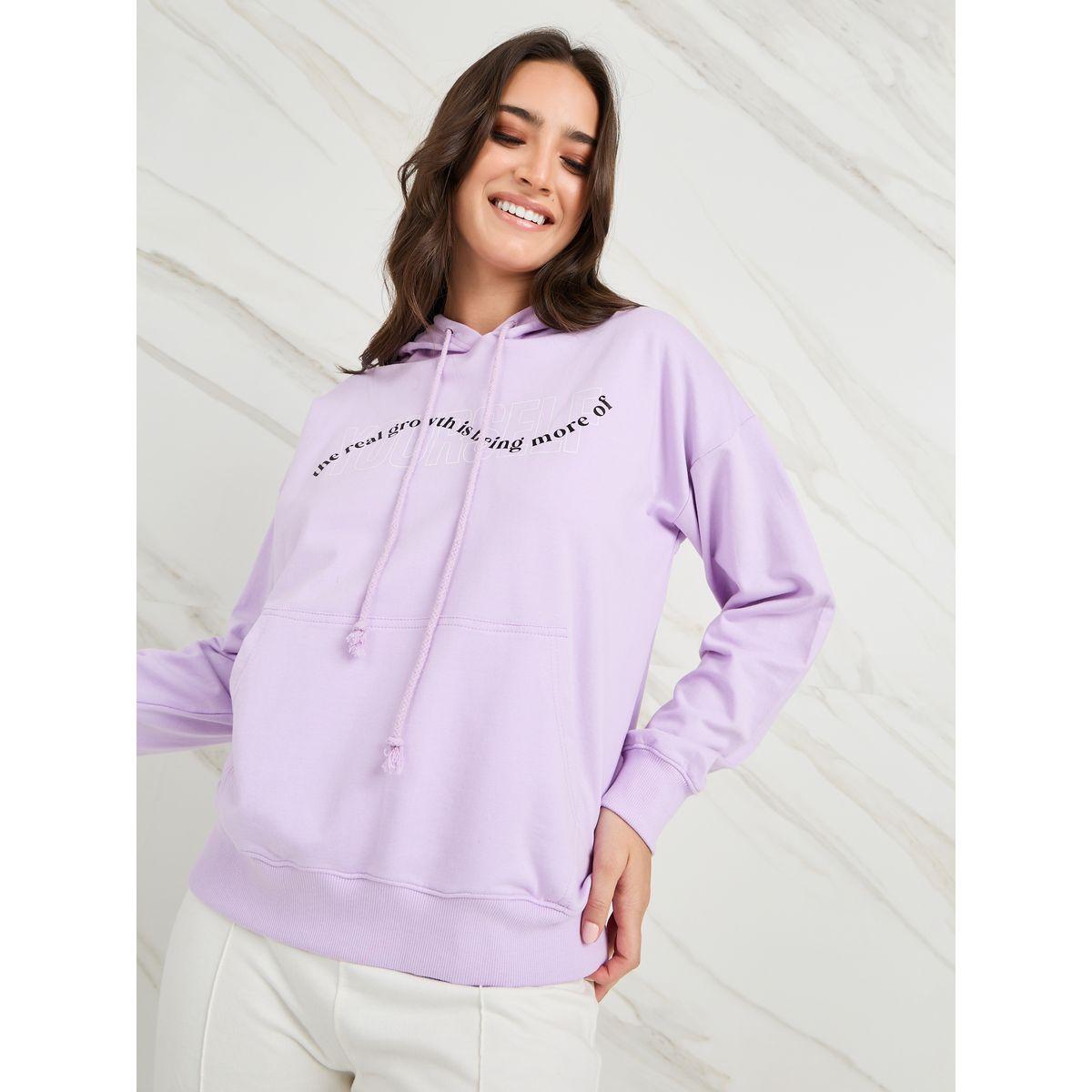 Styli Oversized Slogan Print Regular Length Hoodie-women-winterwear-hoodiesandsweatshirts-hoodies-image-1