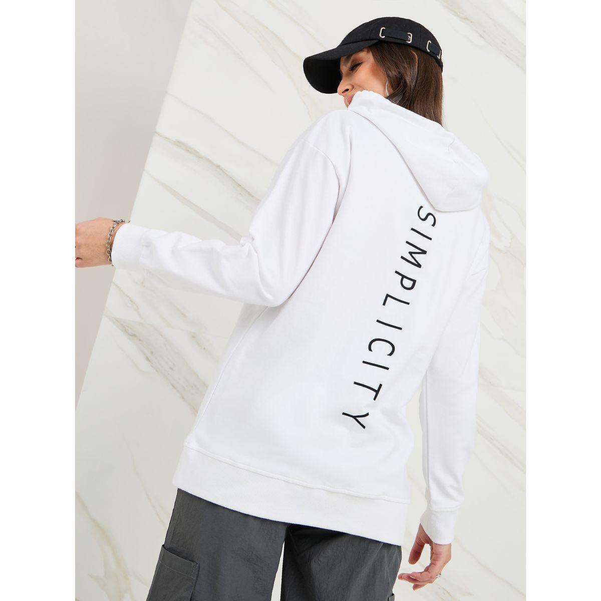 Styli Regular Fit Longline Slogan Print Hoodie-women-winterwear-hoodiesandsweatshirts-hoodies-image-1