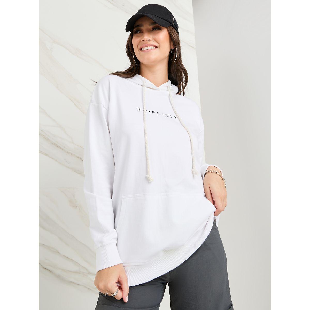 Styli Regular Fit Longline Slogan Print Hoodie-women-winterwear-hoodiesandsweatshirts-hoodies-image-3