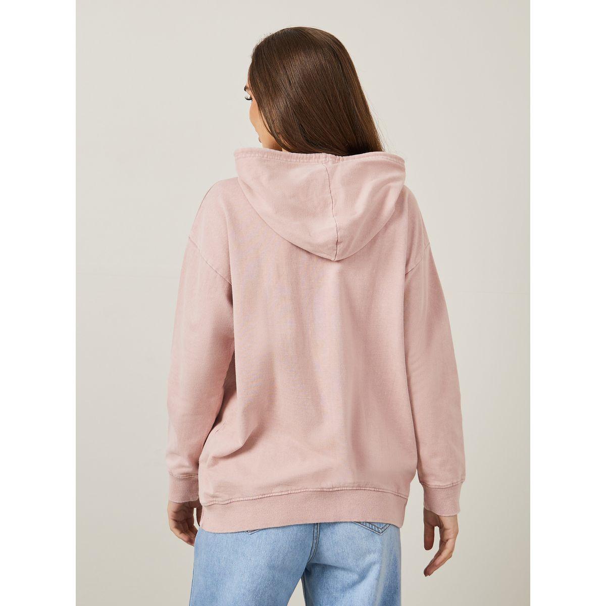 Styli Regular Fit Graphic Print Longline Hoodie-women-winterwear-hoodiesandsweatshirts-hoodies-image-5