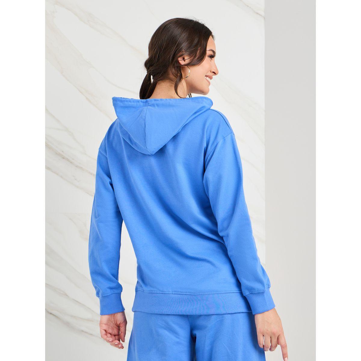 Styli Regular Fit Slogan Badge Longline Hoodie-women-winterwear-hoodiesandsweatshirts-hoodies-image-5