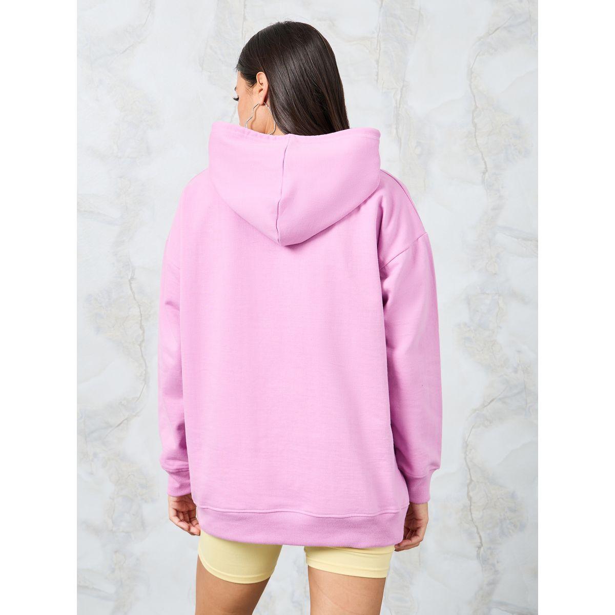 Styli Regular Fit Slogan Print Regular Length Hoodie-women-winterwear-hoodiesandsweatshirts-hoodies-image-4