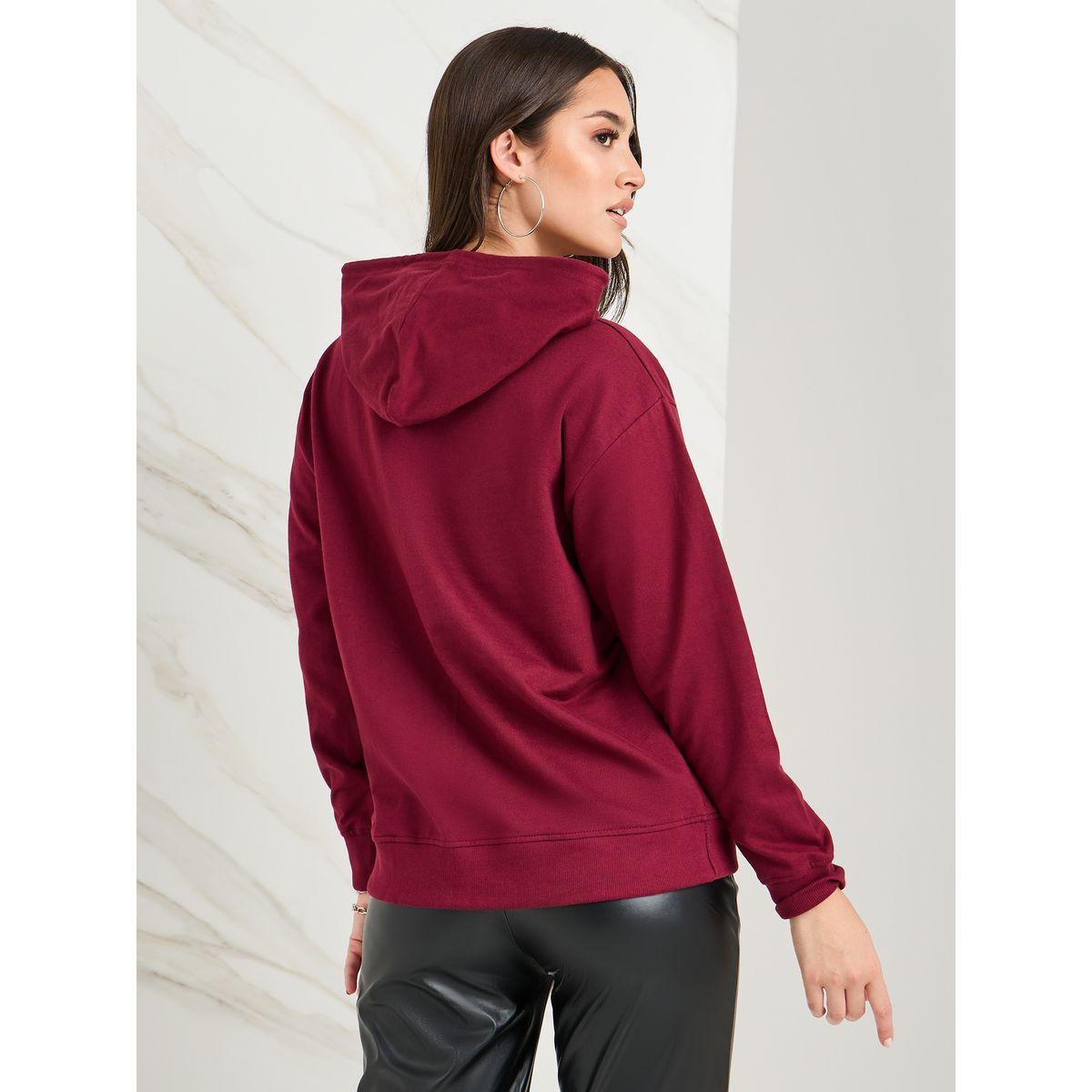 Styli Regular Fit Regular Length Slogan Hoodie-women-winterwear-hoodiesandsweatshirts-hoodies-image-4