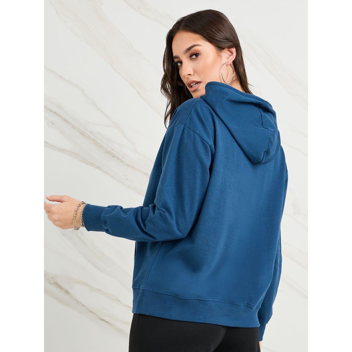 Styli Regular Fit Regular Length Slogan Hoodie-women-winterwear-hoodiesandsweatshirts-hoodies-image-4