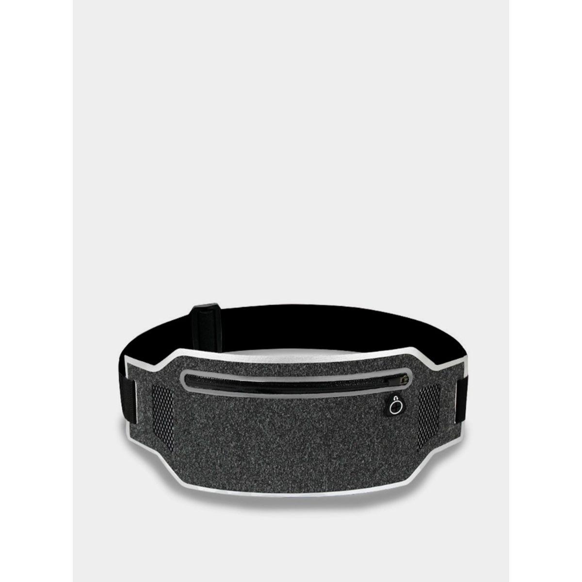 Styli Active Reflective Detail Flat Adjustable Running Waist Belt-sports-gear-gym-image-1