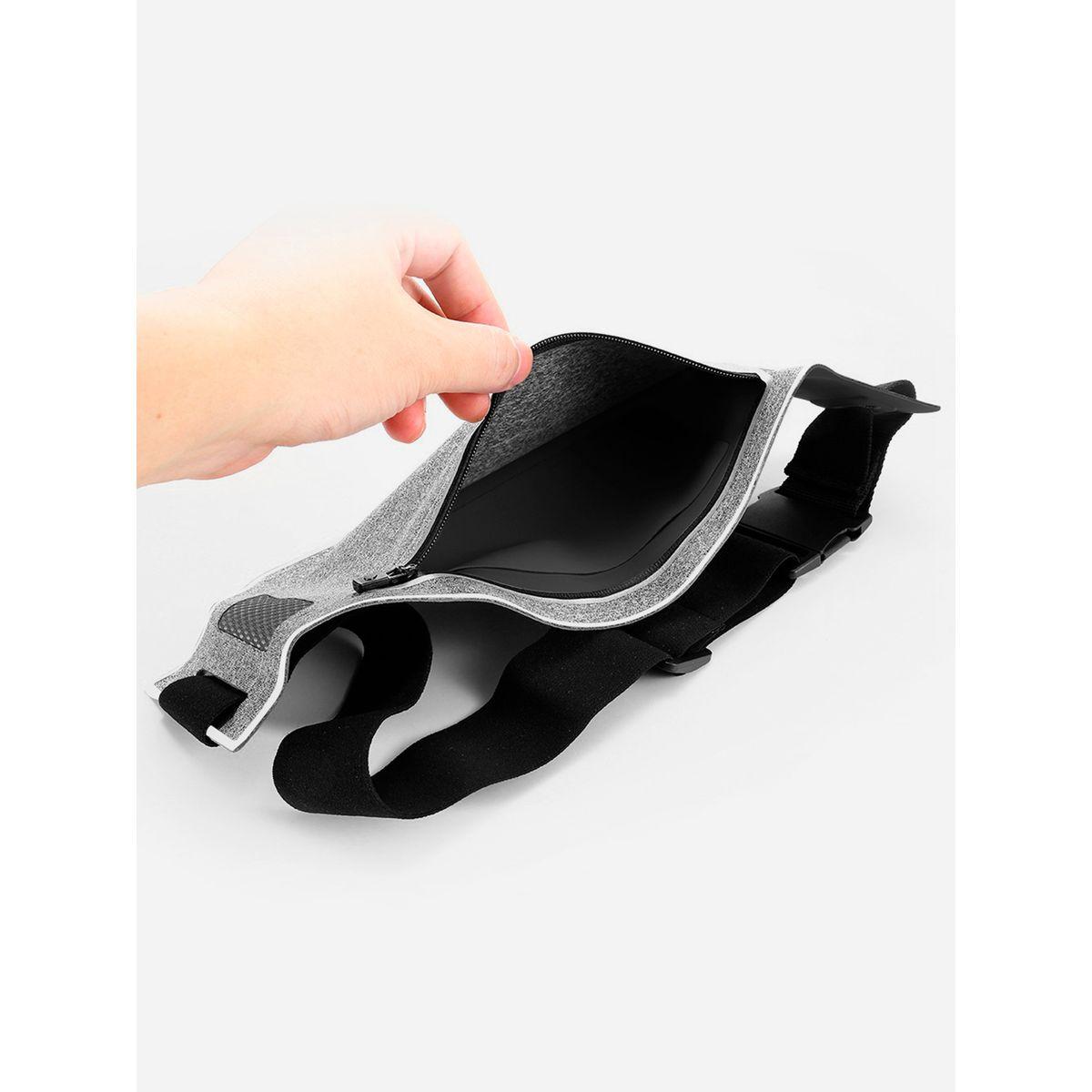 Styli Active Reflective Detail Flat Adjustable Running Waist Belt-sports-gear-gym-image-3