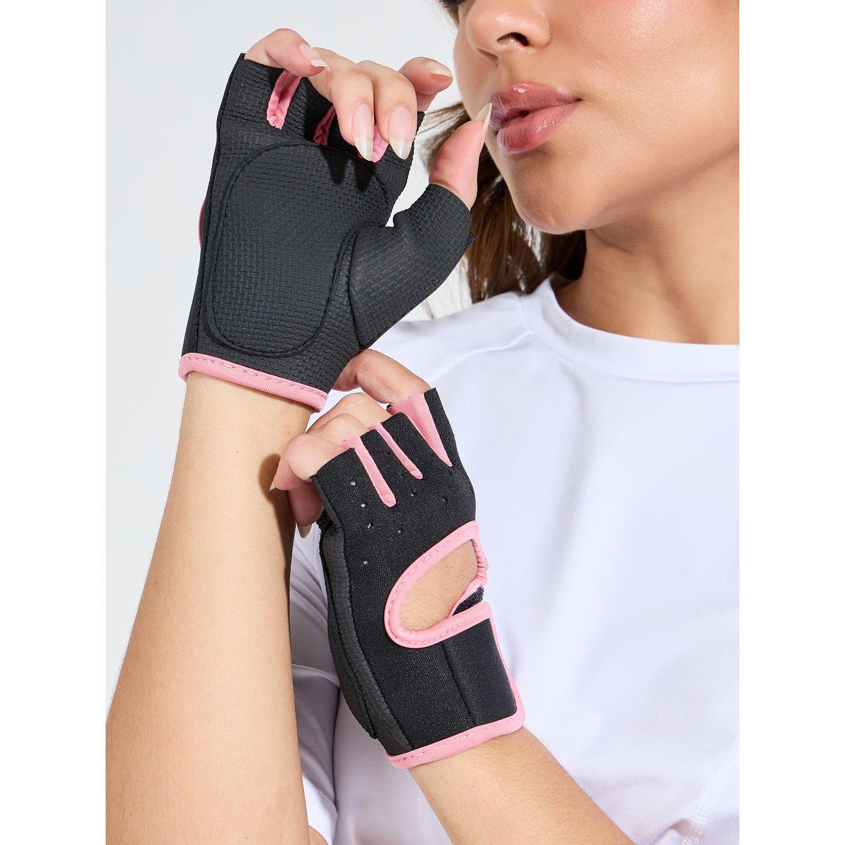 قفازات رفع الأثقال بتداخلات متباينة-sports-gear-gym-image-1