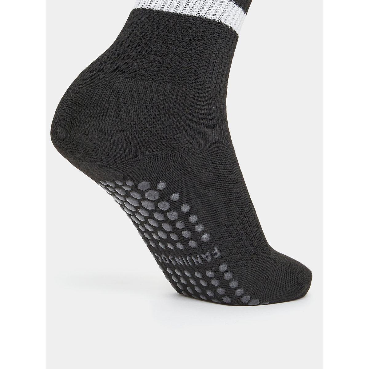 Styli Active Double Striped Crew Length Yoga Socks-sports-gear-gym-image-3