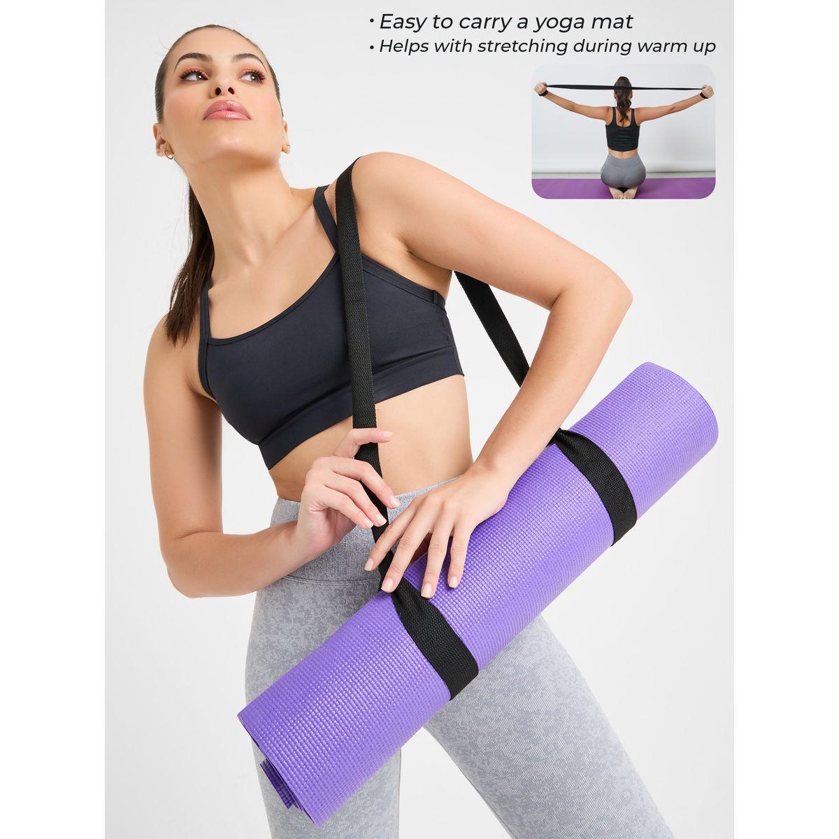 Styli Active Broad Yoga Mat Strap-sports-gear-gym-image-1