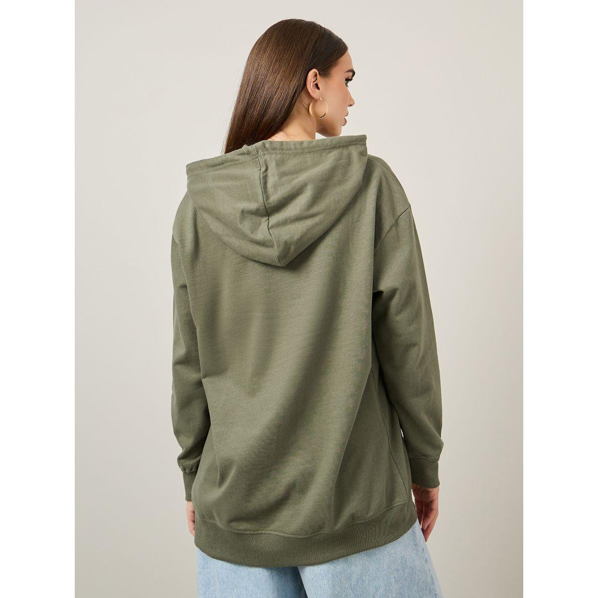 Styli Regular Fit Longline Embroidered Slogan Hoodie-women-winterwear-hoodiesandsweatshirts-hoodies-image-5