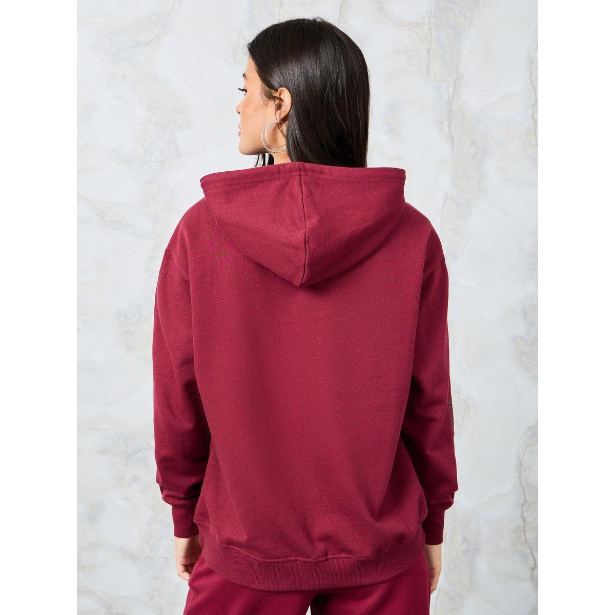 Styli Regular Fit Graphic Hoodie with Front Pocket-women-winterwear-hoodiesandsweatshirts-hoodies-image-4