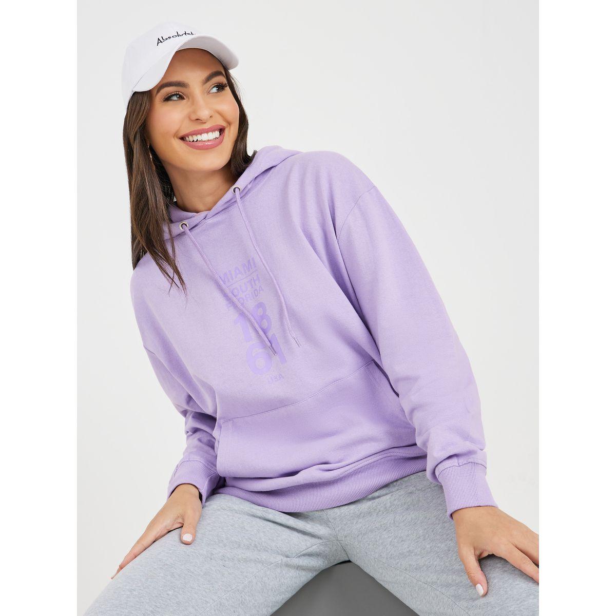 Styli Regular Fit Graphic Hoodie with Front Pocket-women-winterwear-hoodiesandsweatshirts-hoodies-image-1