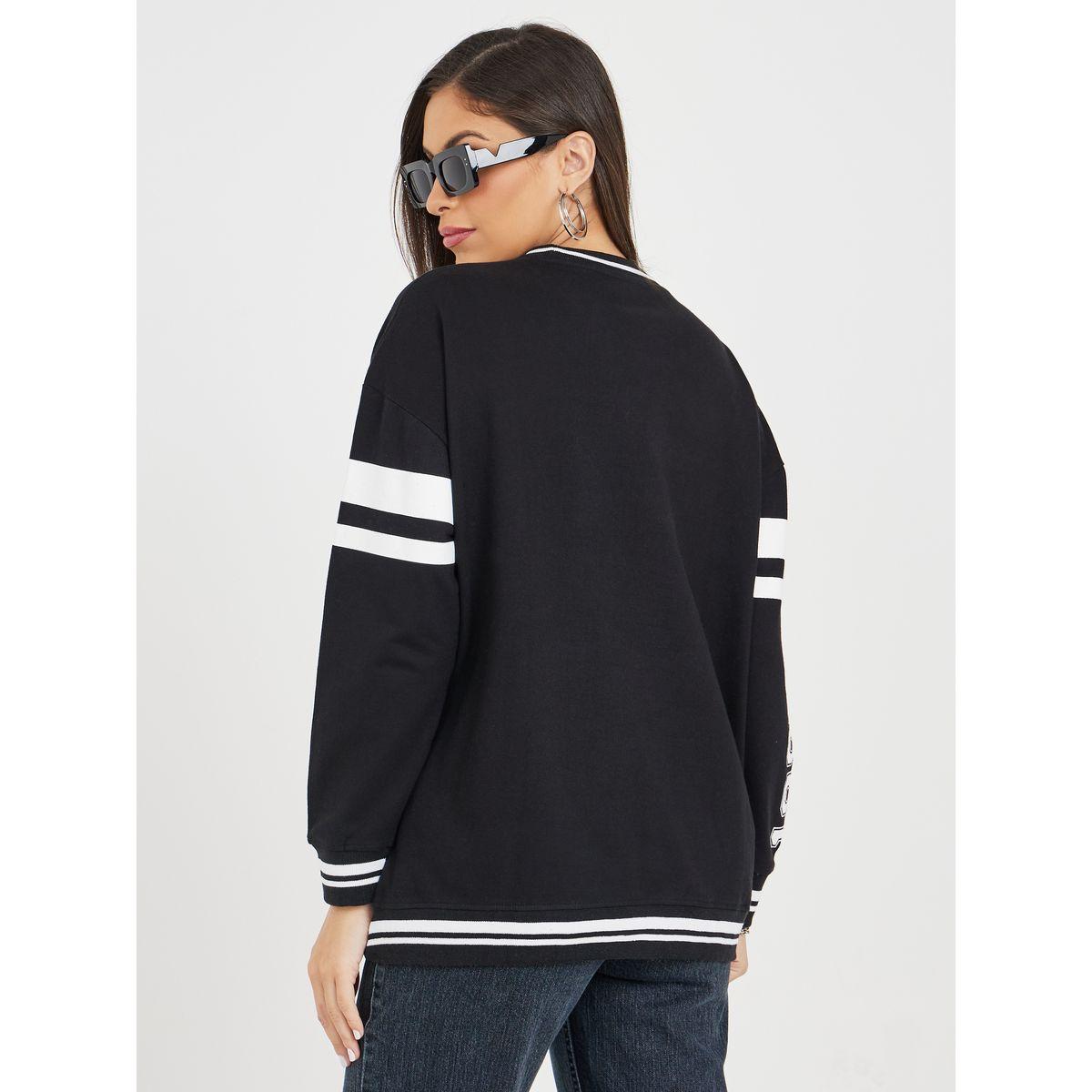 سويت شيرت واسع مطبع بكتابة-women-winterwear-hoodiesandsweatshirts-sweatshirts-image-1