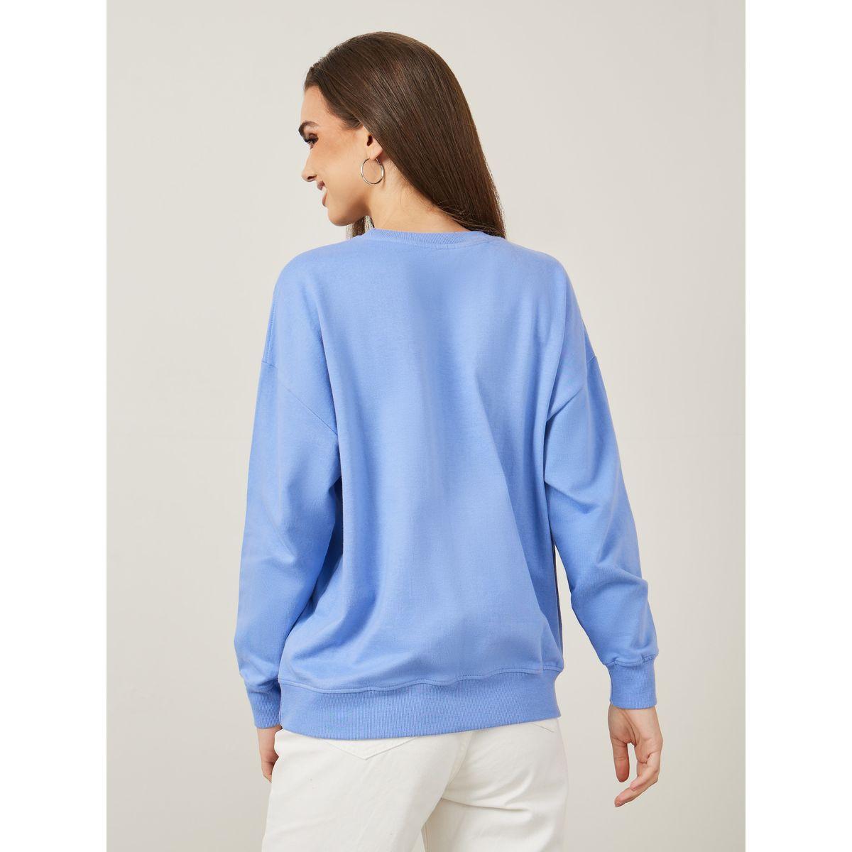 Styli Oversized Embroidered Slogan Sweatshirt-women-winterwear-hoodiesandsweatshirts-sweatshirts-image-4