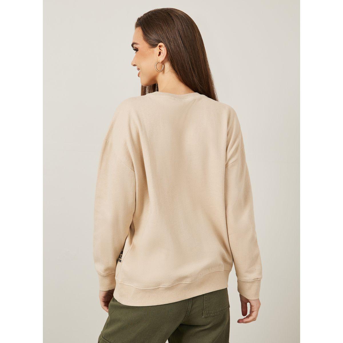 سويت شيرت واسع بطبعة كتابة-women-winterwear-hoodiesandsweatshirts-sweatshirts-image-5