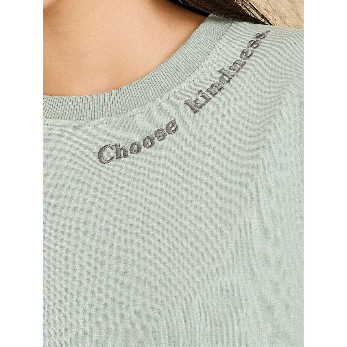Styli Regular Fit Slogan Embroidered Sweatshirt-women-winterwear-hoodiesandsweatshirts-sweatshirts-image-3