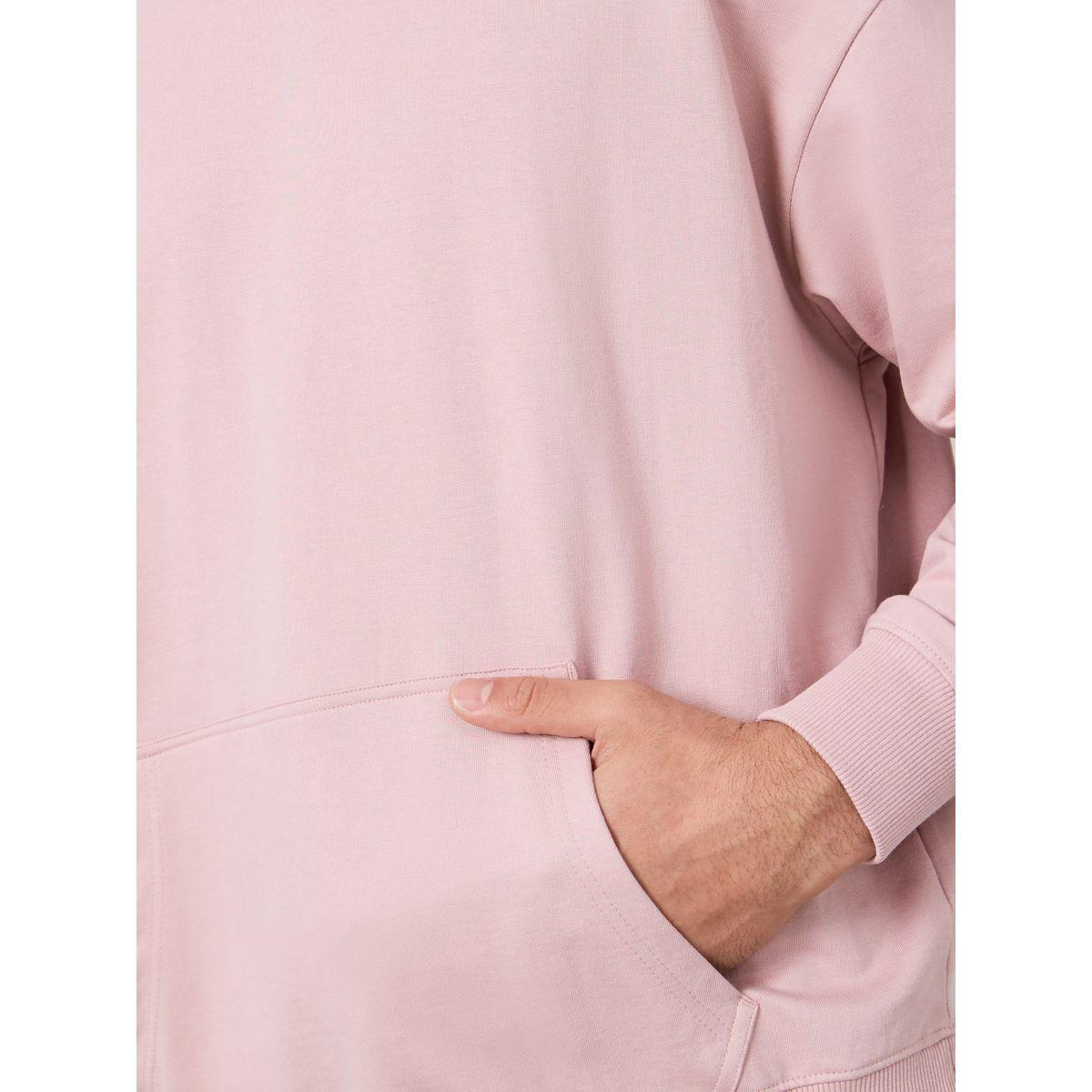 Styli Oversized Fleece Hoodie with Front Pocket-men-winterwear-hoodiesandsweatshirts-image-4