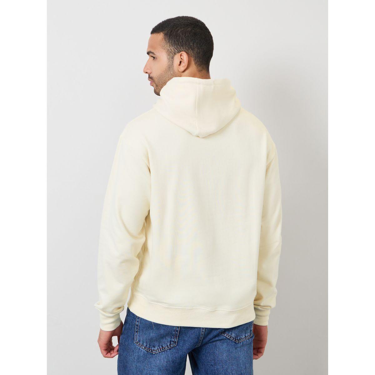 Styli Embroidered Text Relaxed Fit Fleece Hoodie-men-winterwear-hoodiesandsweatshirts-image-4