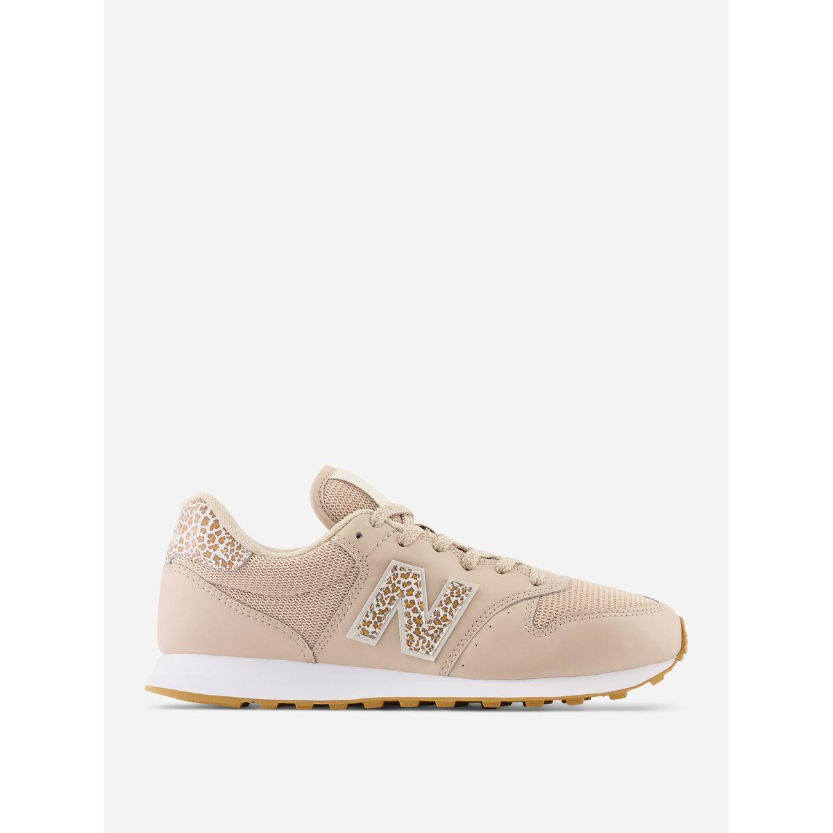 New Balance 500 Logo Animal Print Sneakers-sports-women-shoes-image-1
