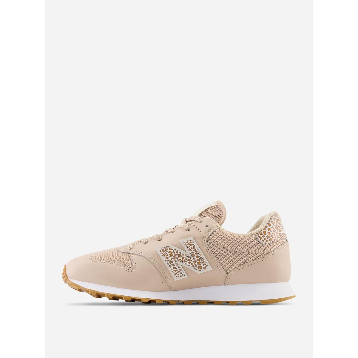 New Balance 500 Logo Animal Print Sneakers-sports-women-shoes-image-2