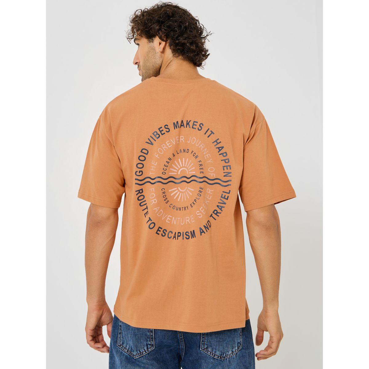 Styli Back Slogan Graphic Print Oversize T-shirt-men-clothing-tshirtsandpolos-tshirts-image-1