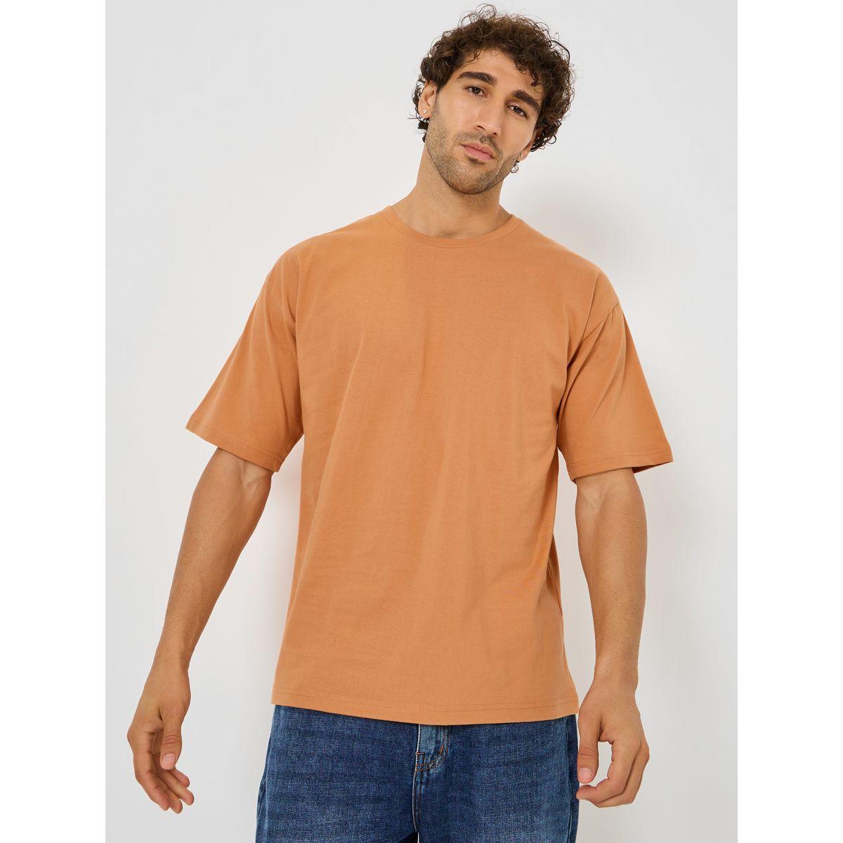 Styli Back Slogan Graphic Print Oversize T-shirt-men-clothing-tshirtsandpolos-tshirts-image-3