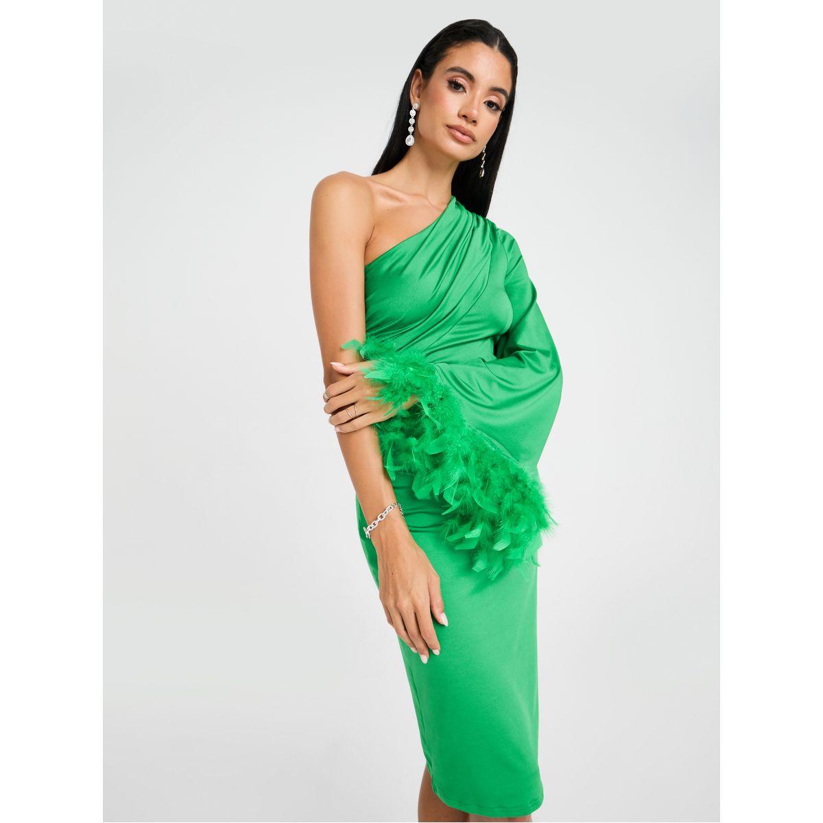 فستان كاجوال بكتف واحد-women-clothing-dresses-image-3