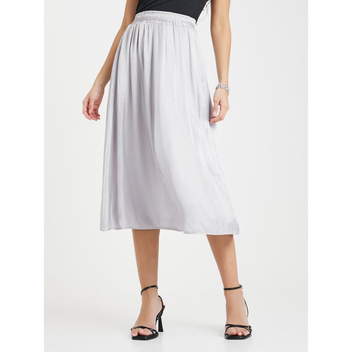 تنورة ميدي بخصر مطاطي-women-clothing-bottoms-skirts-image-1