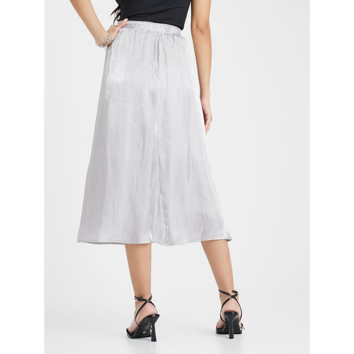 Styli Metallic Silk Midi Skirt-women-clothing-bottoms-skirts-image-4