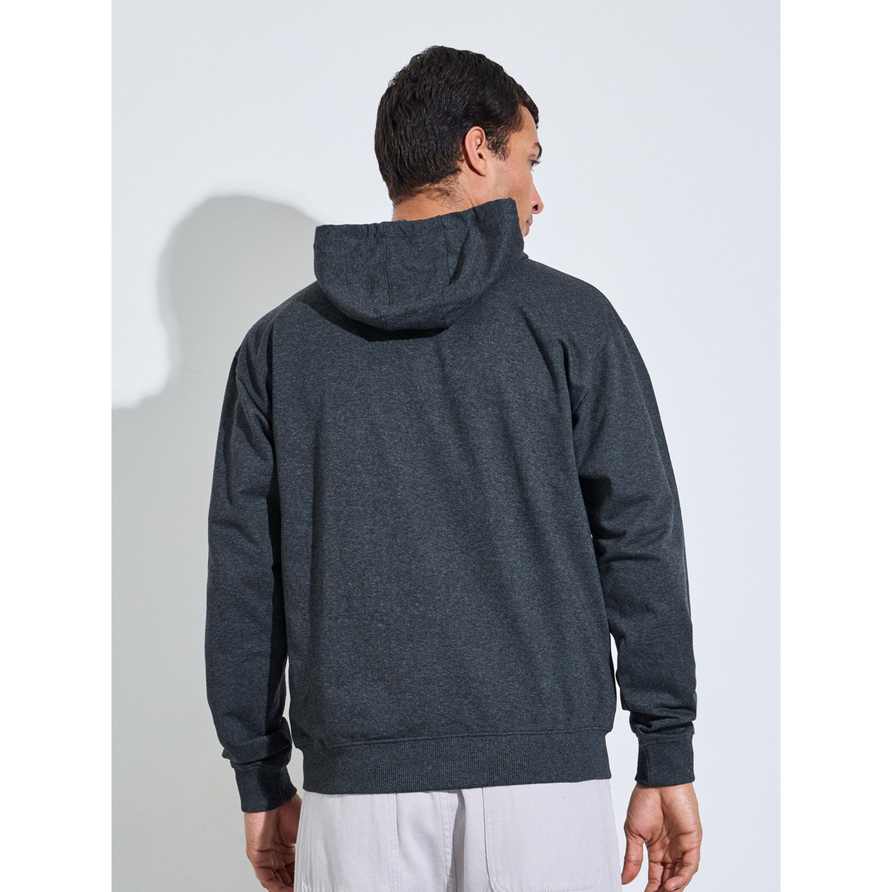 Styli Relaxed Fit Zip Hoodie with Contrast Drawcord-men-winterwear-hoodiesandsweatshirts-image-4