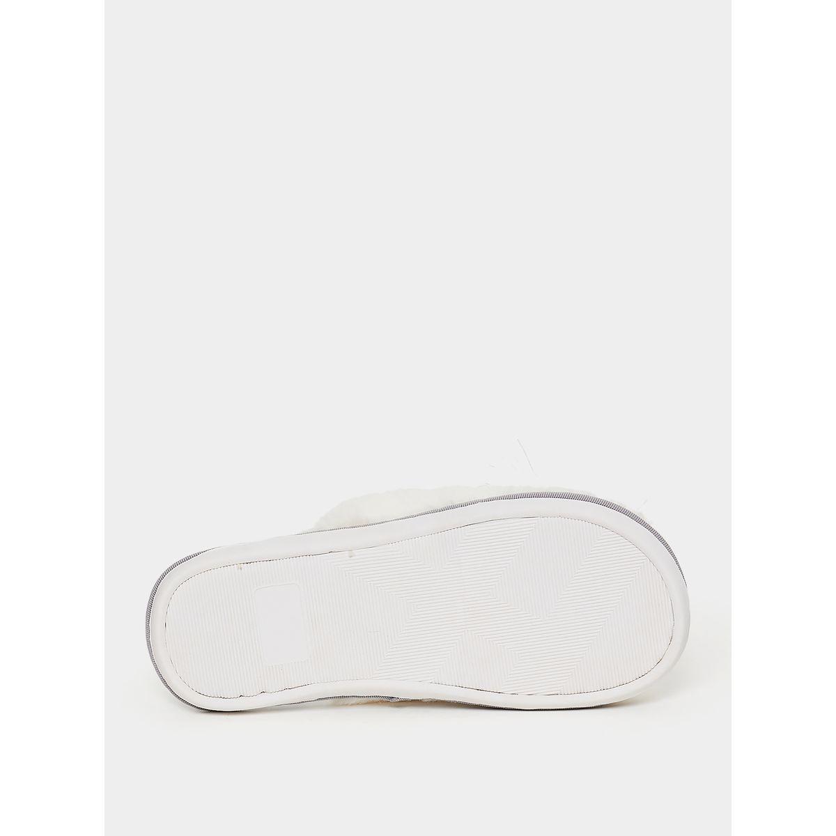 Styli Fox Design Applique Furry Bedroom Slipper-women-shoes-bedroomslippers-image-7