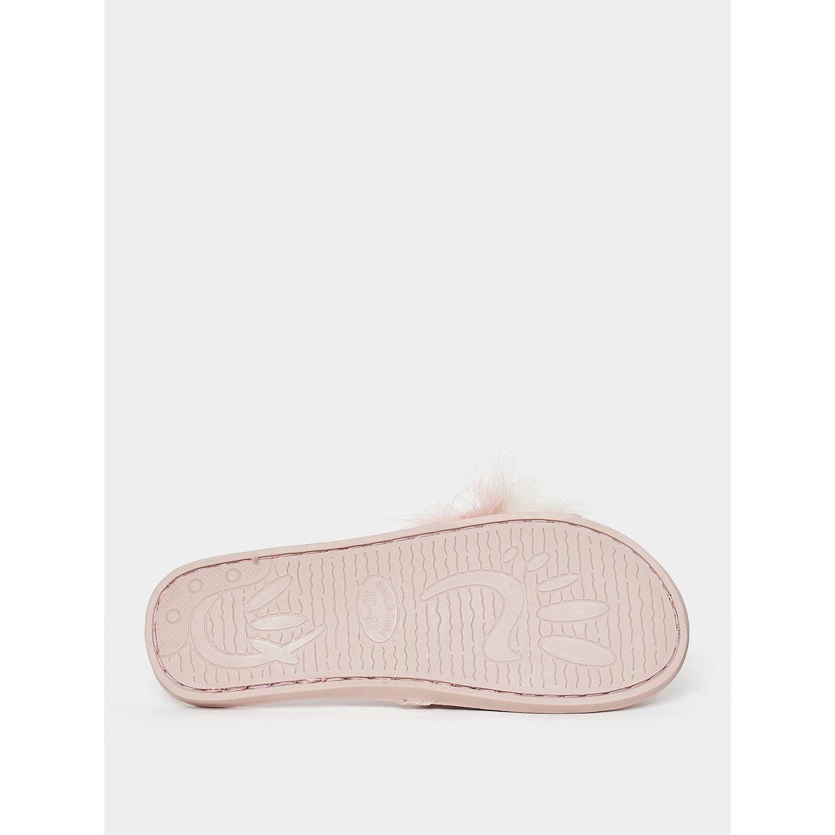 Styli Fluffy Furry Bedroom Slippers-women-shoes-bedroomslippers-image-6