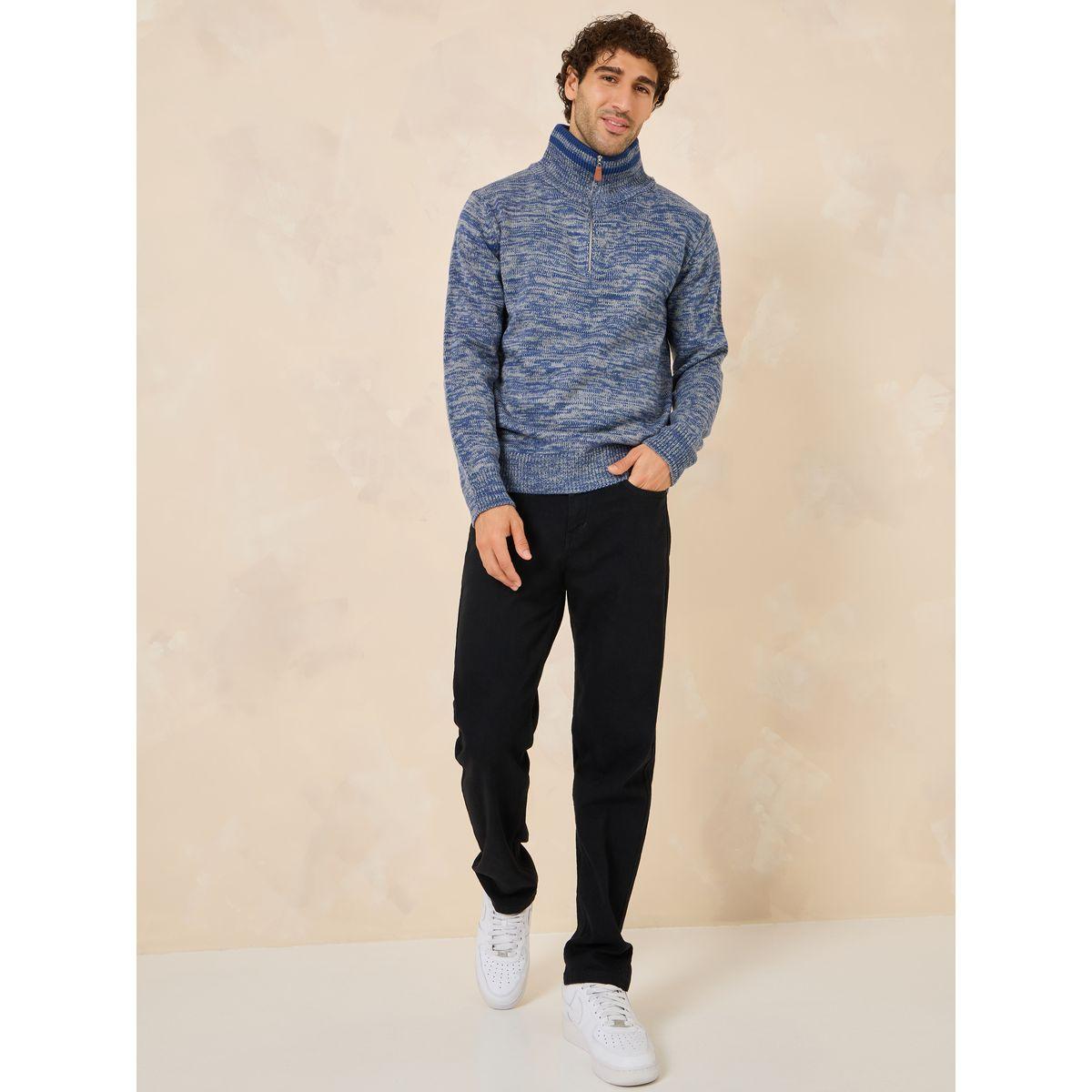 أفرول بياقة عالية وقصة عادية-men-clothing-sweatersandpullovers-image-2