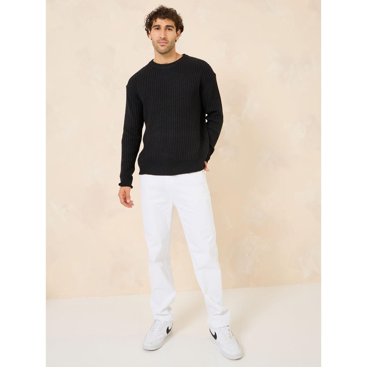 أفرول محبوك بقصة مريحة-men-clothing-sweatersandpullovers-image-2