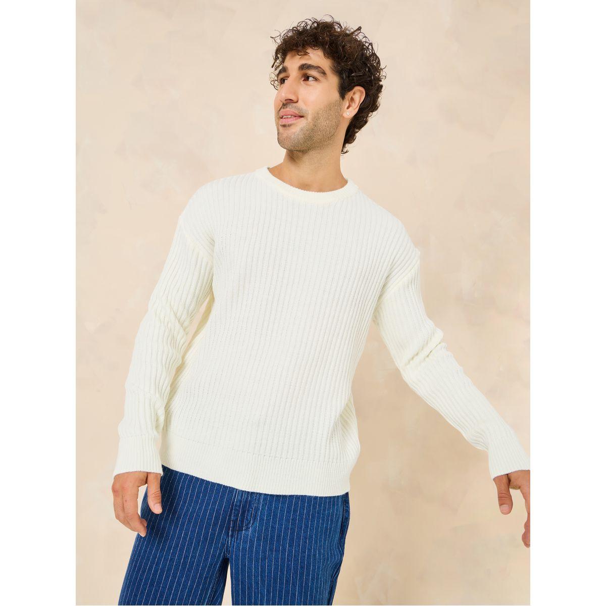 أفرول محبوك بقصة مريحة-men-clothing-sweatersandpullovers-image-1