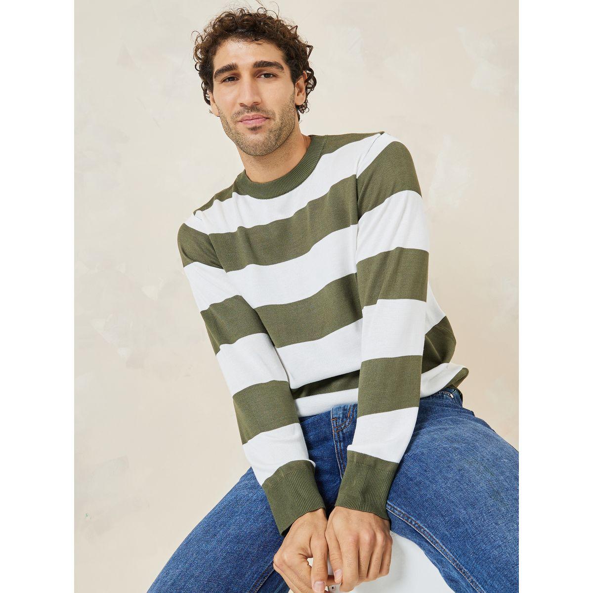 سويتر مخطط بقصة مريحة-men-clothing-sweatersandpullovers-image-1
