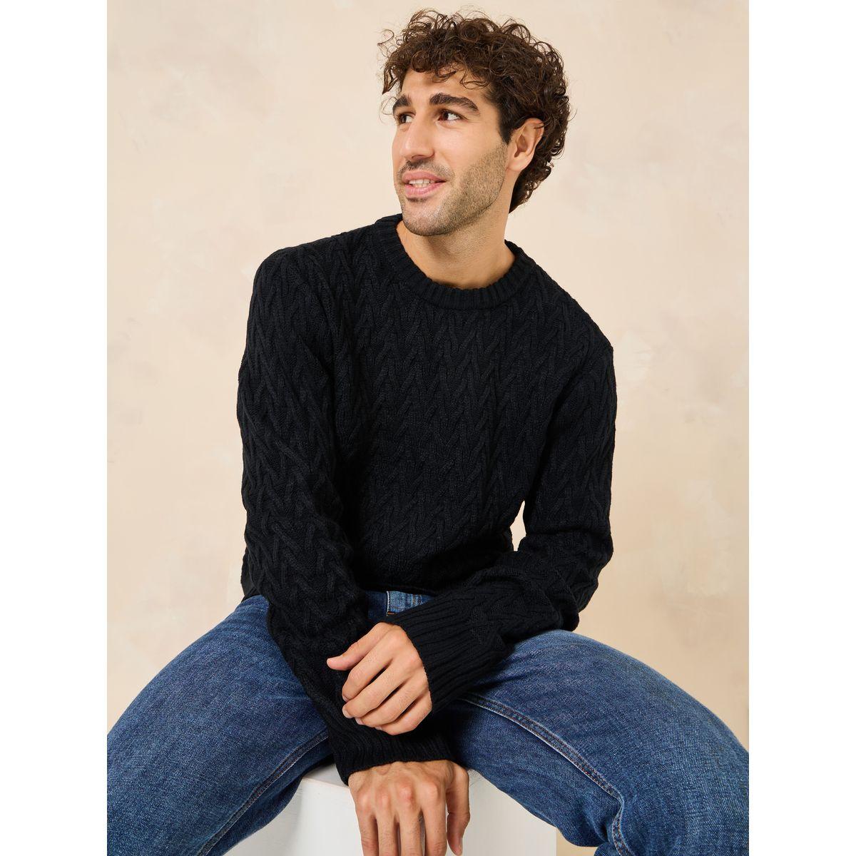 أفرول محبوك بقصة مريحة-men-clothing-sweatersandpullovers-image-3