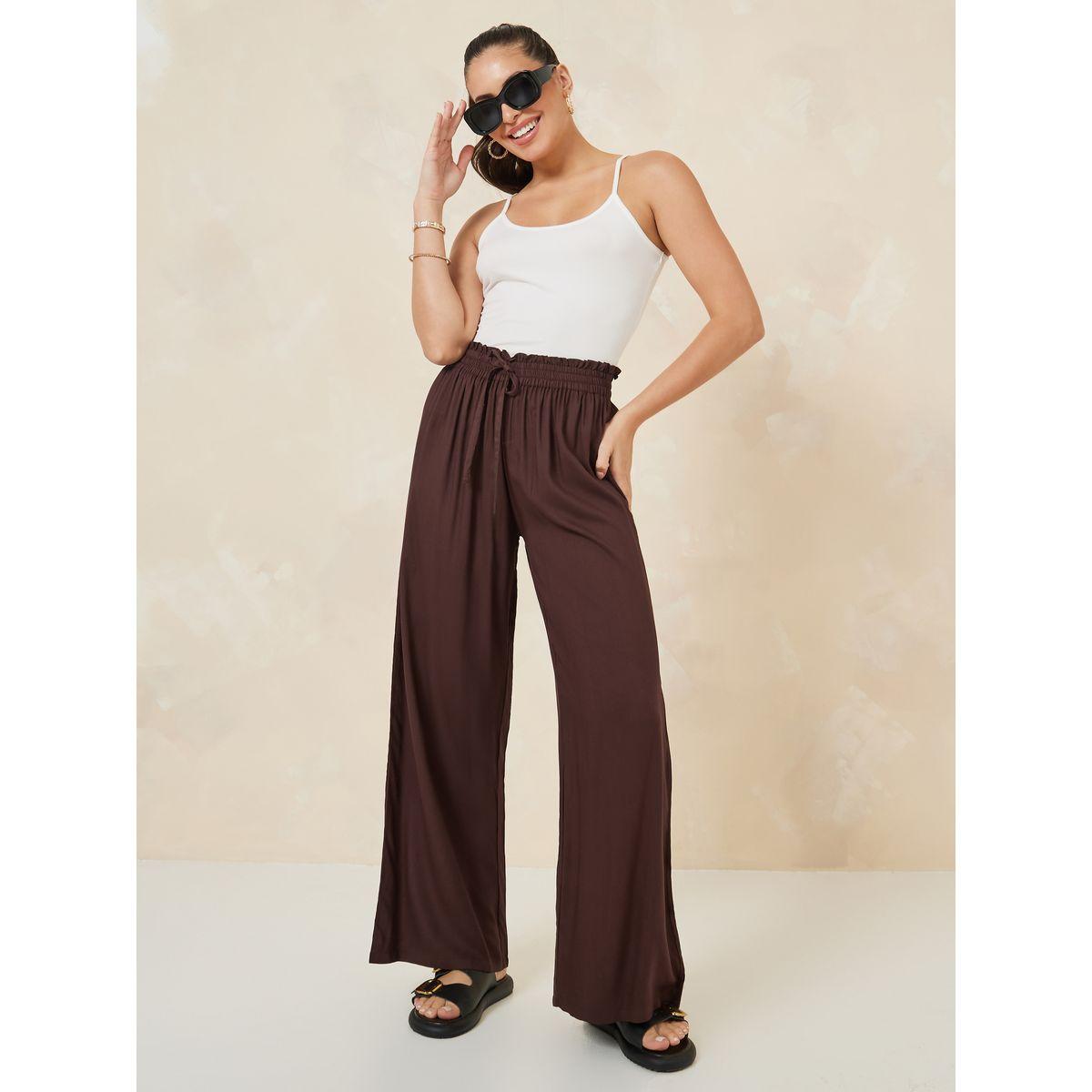 بنطال بقصة أرجل واسعة-women-clothing-bottoms-trousers-image-3