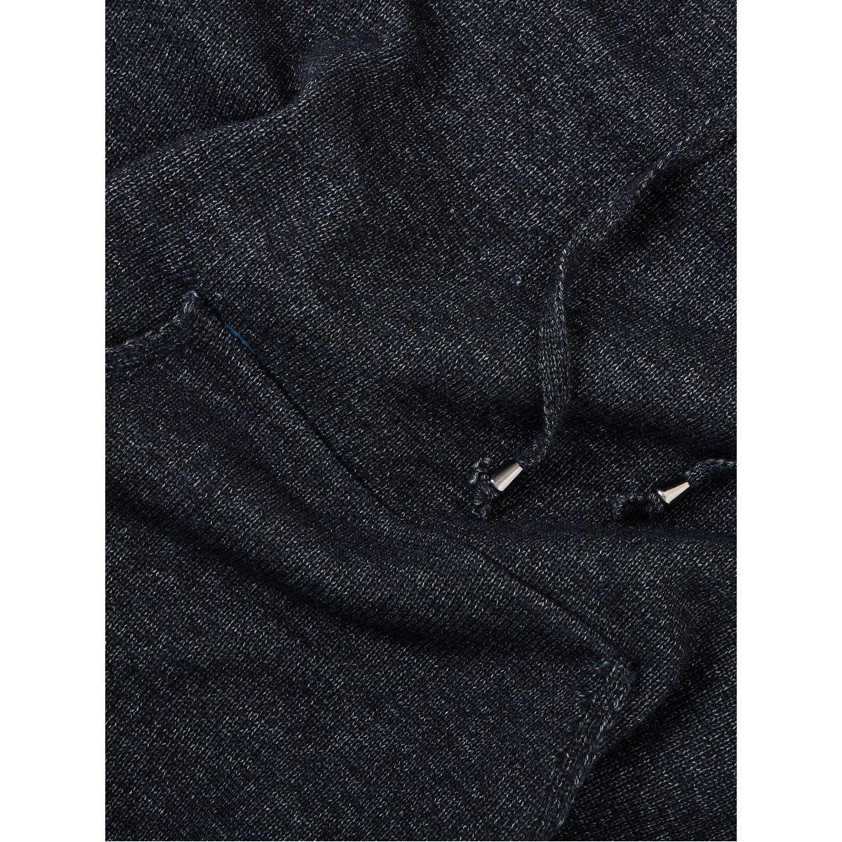 Styli Hooded Melange Knit Drop Shoulder Sweater-men-clothing-sweatersandpullovers-image-5