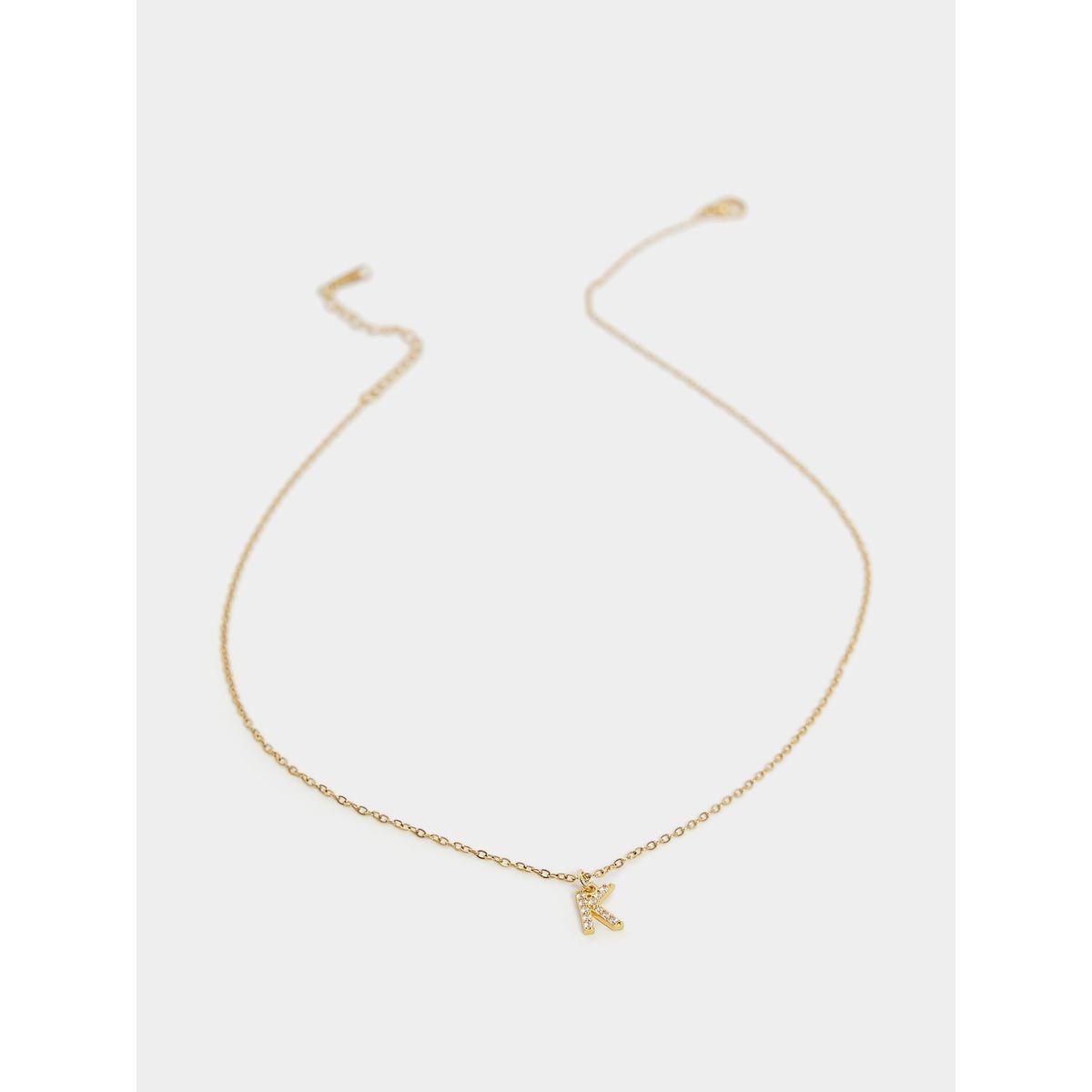 Styli K Initial Drop Necklace-women-watchesandjewellery-jewellery-necklacesandpendants-image-2