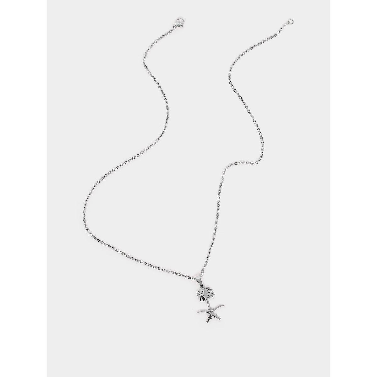 Styli Unisex Pendant Detail Necklace-women-watchesandjewellery-jewellery-necklacesandpendants-image-2