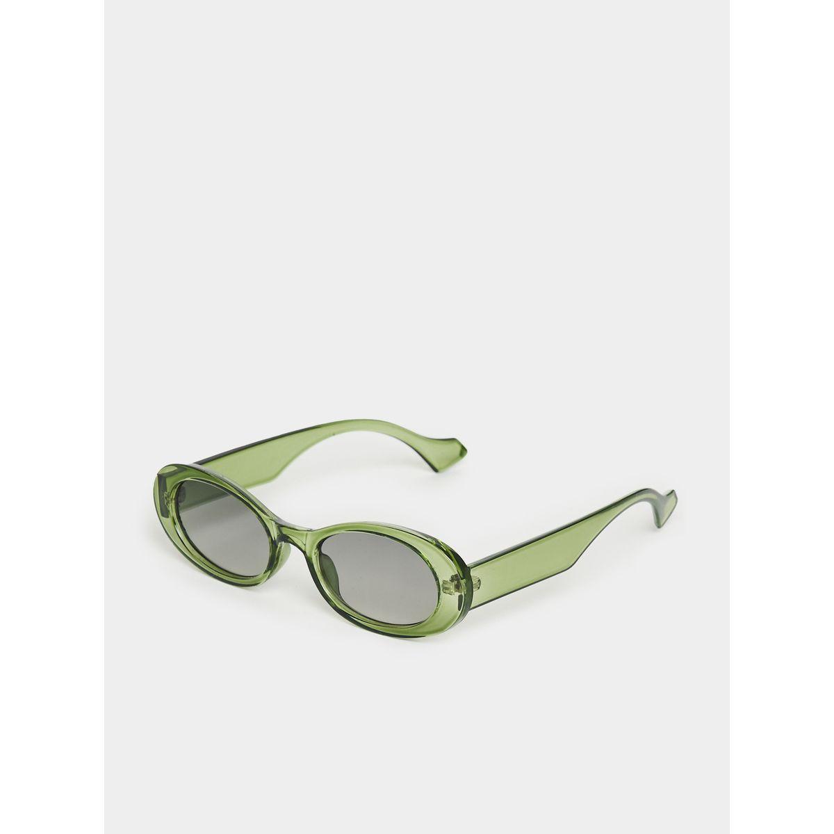 Styli Transparent Frame Oval Sunglasses-women-sunglasses-image-1