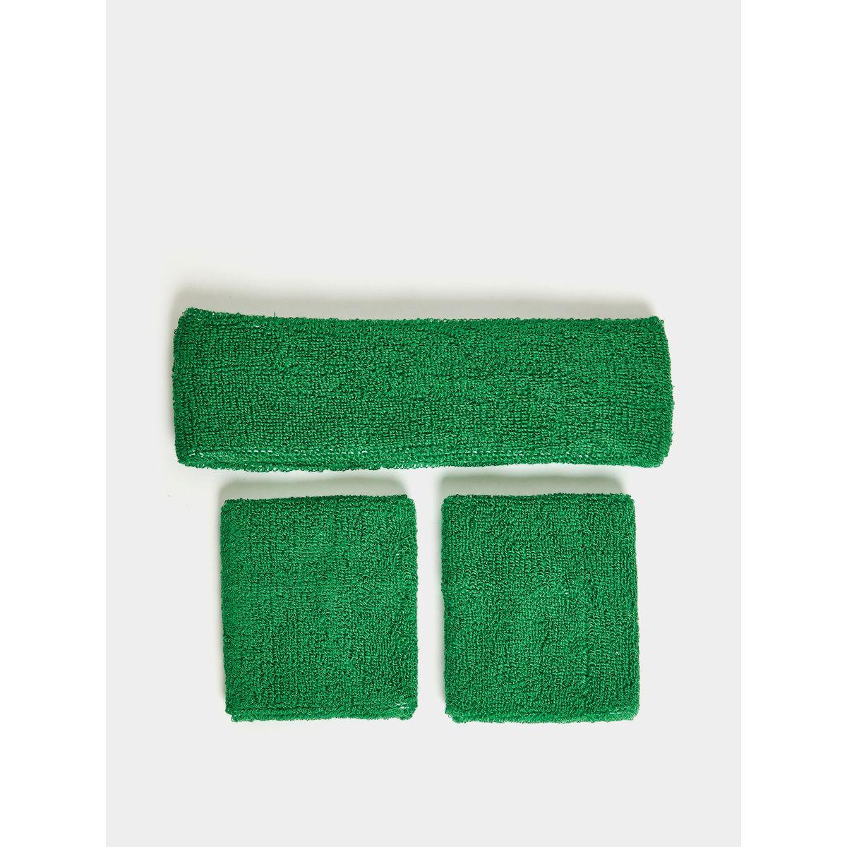 Styli Set of 3 - Plain Sporty Headband and Wristband-women-hairaccessories-bands-image-1
