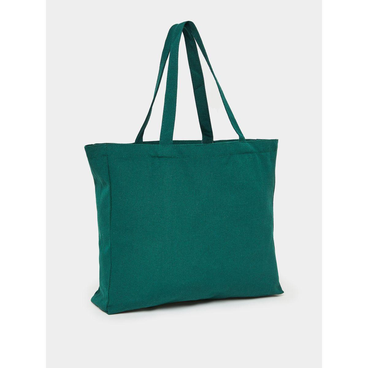 شنطة شوبر بنسيج الكانفاس-women-bagsandwallets-handbags-image-1