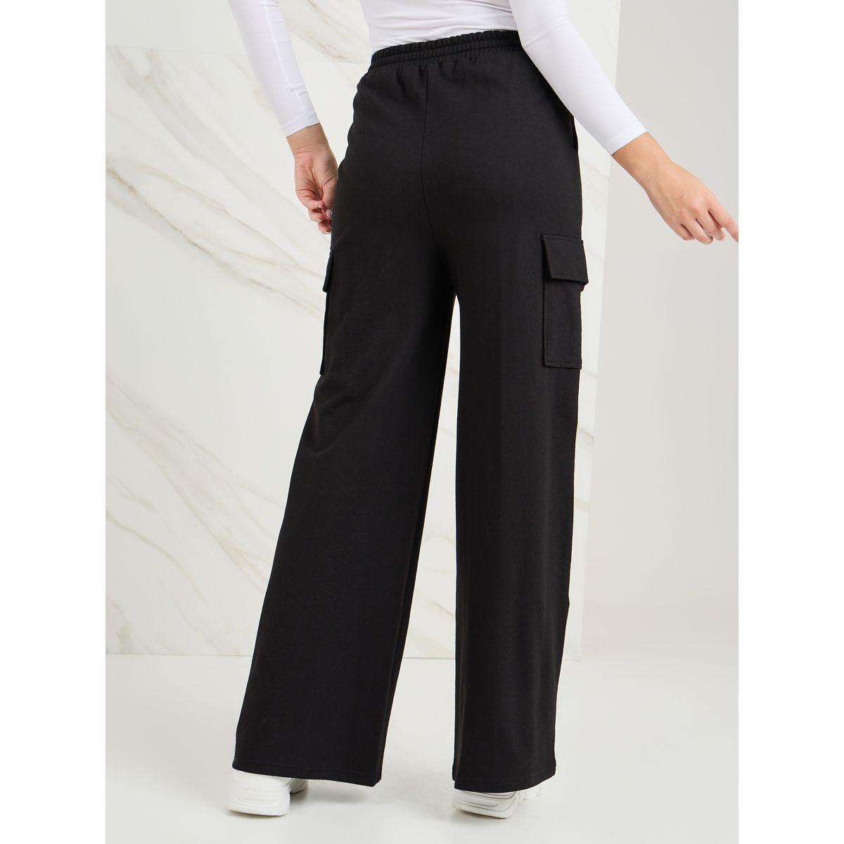 بنطال واسع الأرجل مع جيوب-women-clothing-bottoms-trousers-image-4