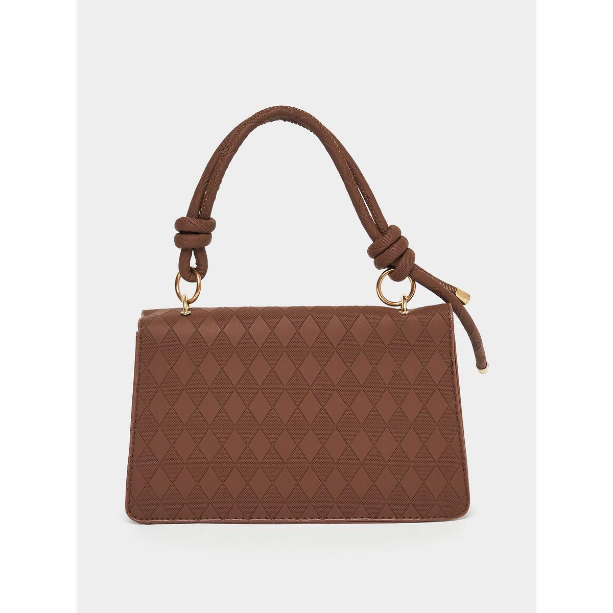 Styli Diamond Pattern Handbag-women-bagsandwallets-handbags-image-3